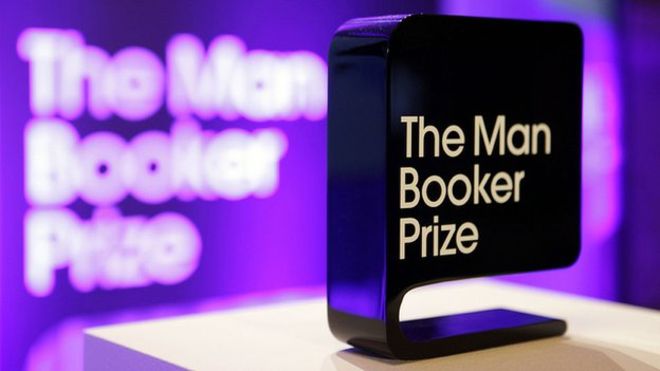 Man Booker prize trophy