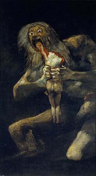 Goya's Saturn Devouring His Son