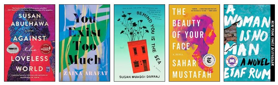 Palestinian American author book jackets