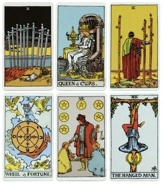 Photo of tarot cards