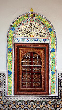 Zaouia door in Tamegroute
