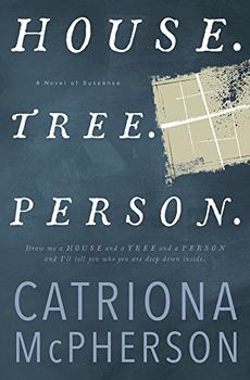 House. Tree. Person. jacket